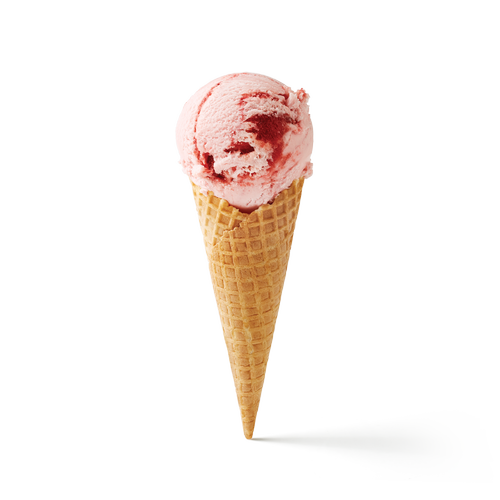 NZN_IceCream_Cone_Single_Strawberry_Product+Shad